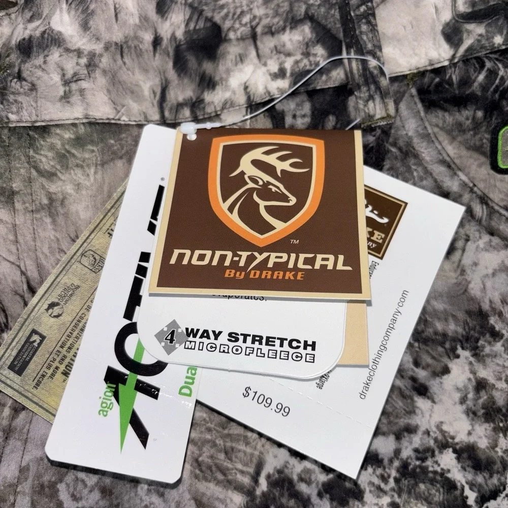 Drake Camo Hunting Pants Mens 44-46 NWT Non-Typical Endurance 4 Way Stretch NEW